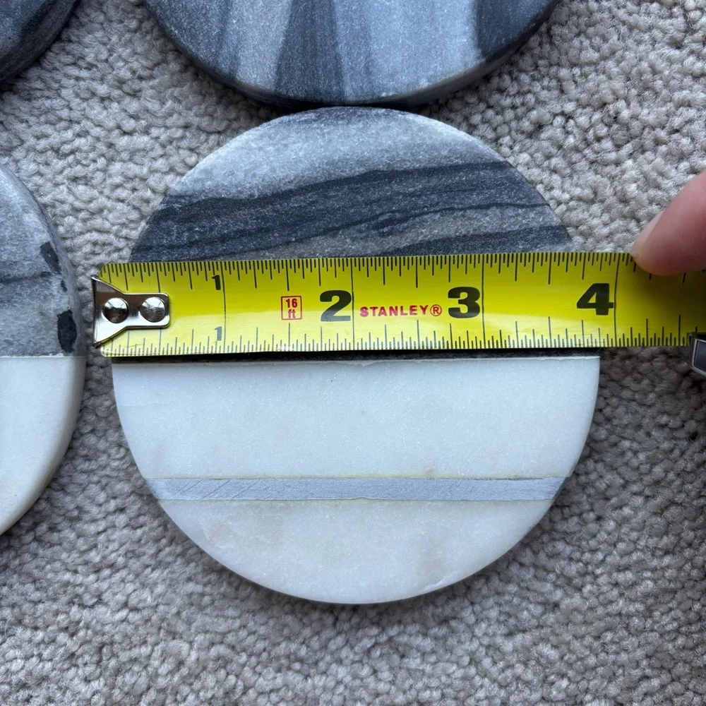 Marble Stone Drink Coasters